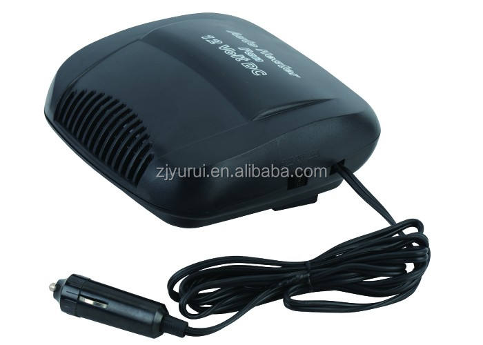 Black Plastic Fan Heater with CE ROHS Certification