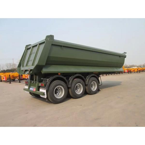50t Truck Semi Trailers 12.00R20 Heavy Duty Trailer Truck