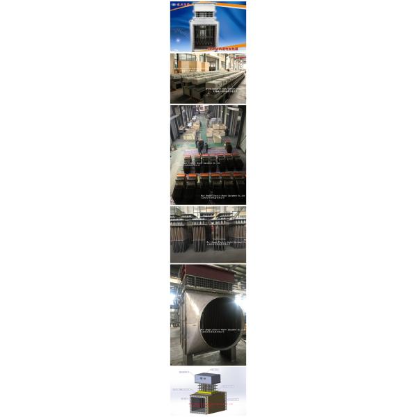 Square Flange Electric Air Duct Heaters For Gas Automatic Temperature Control