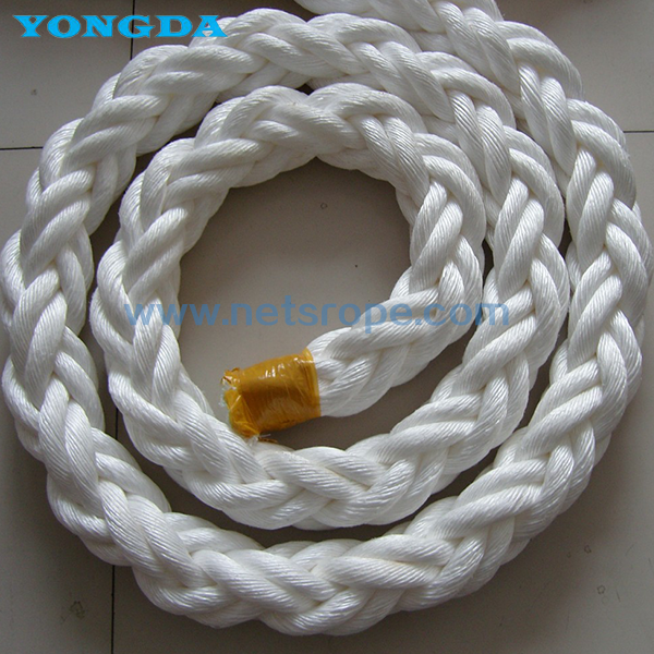 8-Strand Mixed Polyester And Polypropylene Rope