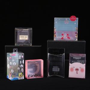 China Custom Logo PET Acetate Folding Plastic Box Clear Recyclable For Packaging wholesale