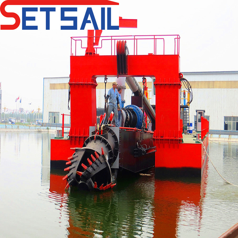 China Set Sail Factory Price Sand Mining Dredger for India