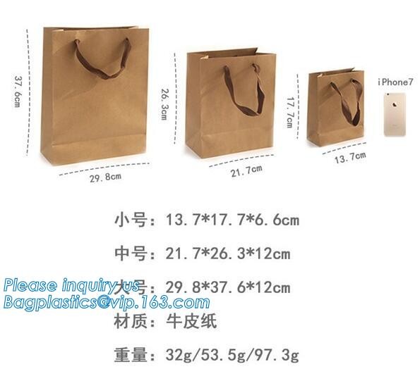Fashion Custom Printing Luxury Gift Shopping Carrier Paper Bag With Your Own Logo Print,strong twisted handle black leat