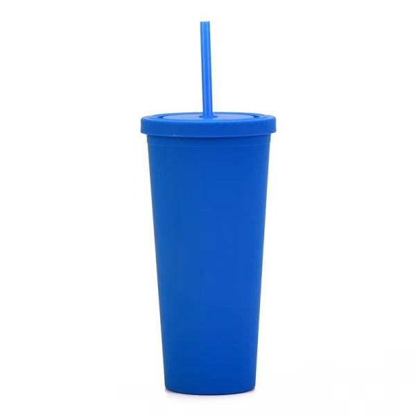 Customization Lightweight Insulated Plastic Tumblers Double Wall Sports Reusable