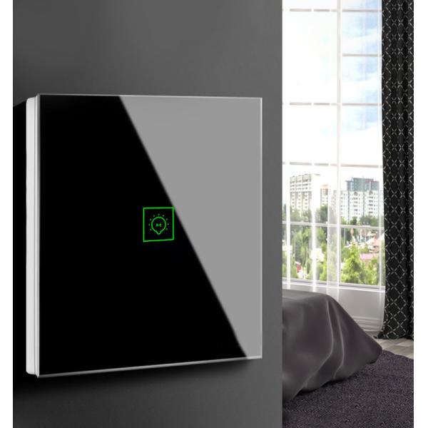 Glomarket Wifi Interruptor Inteligente Smart Light Touch Glass Screen Switch Dimmer With Alexa Google Home Switch