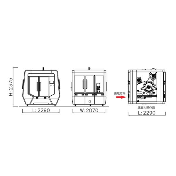 TN-12-2H Round Bottle Rotary High Speed Labeling Machine 12000 BPH