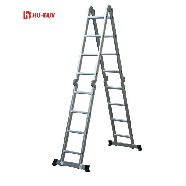 Quality Multi Position Aluminum Extension Ladder Anti Rust EN131 - 4 Certificated for sale