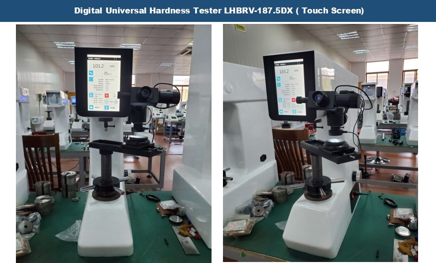 LCD Display HRC Tester Vickers Rockwell Brinell Hardness Testing Machine
