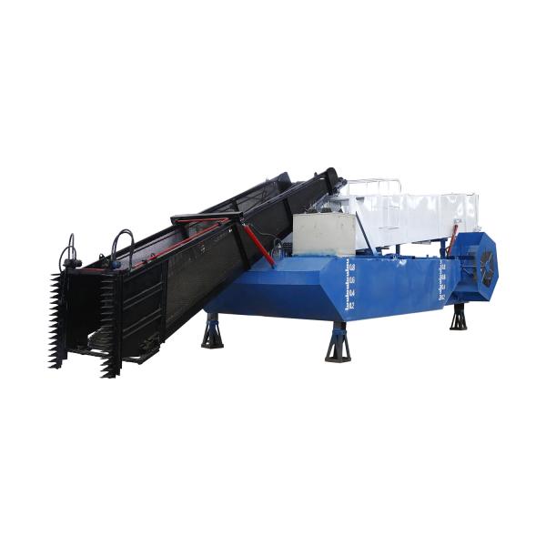 Quality Floating Debris River 0.8m depth Trash Skimmer Machines Trash Collecting Boat for sale