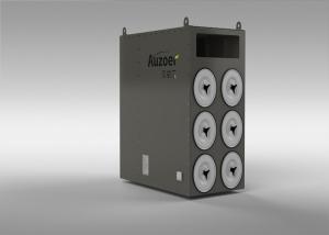 Heavy Duty Cartridge Dust Collector In Cement Plant Power Station Galvanized Frame