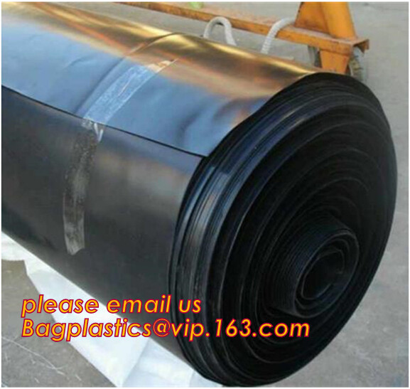 HDPE Geomembrane for Stock Water Tanks Liner,seepage-proofing HDPE film, 00:10 Fish Farm Pond Liner HDPE Geomembrane p