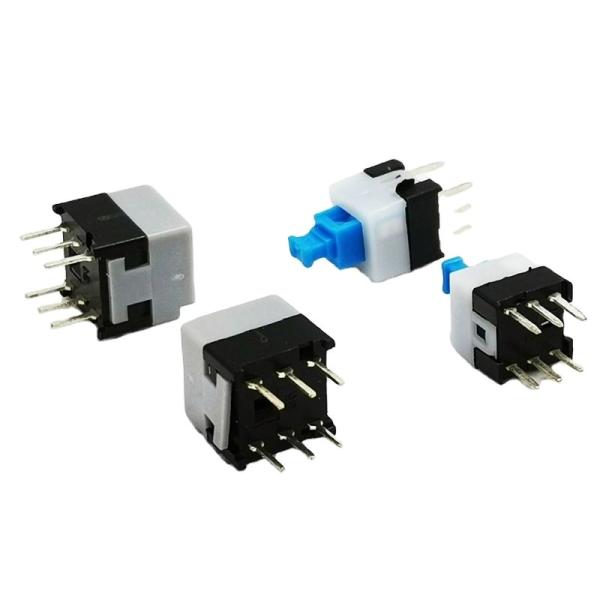 Quality Buy Online Electronic Components R16-503AD Red White Blue Green Yellow Led Self-Locking 16MM Push Button Round Switch With Lamp for sale