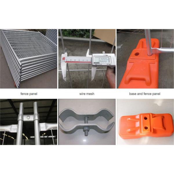 Hot Dip Galvanized Portable Security Fence Construction Security Fencing