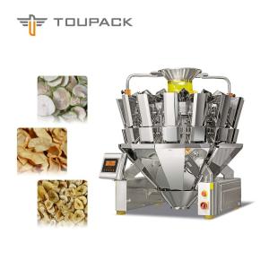 MCU PLC Control SS304 2.5L Automatic Weight Packing Machine For Banana Chips