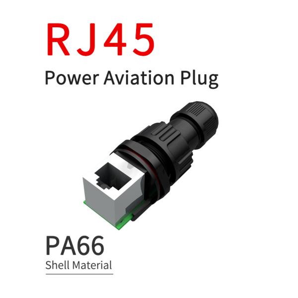 8P Waterproof Rj45 Connector