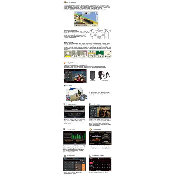 Ouchuangbo S100 Platform DVD Radio Sat Navi for Ford Ranger 2013 Stereo Multimedia Virtual 20 disc playing OCB-245