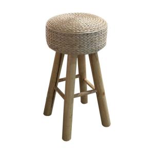 China Width 34cm Backless Wicker Counter Stools wholesale