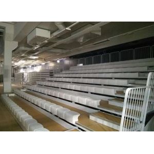 China Polymer Bench Telescopic Seating Systems HDPE Material Multipurpose Facilities wholesale