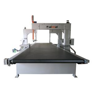 China Soft conveyor work table Fully automatic Vertical knife foam cutting machine EPE PE EVA sponge wholesale