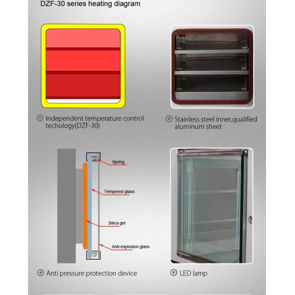 Laboratory Vacuum Drying Oven DZF Digital Display Constant Temperature