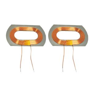 Wireless Charging Semiconductor Receiving Coil Amorphous Wrapped Wire