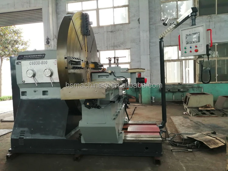 CNC Big Head Face Lathe Machine Universal Tyre Mold Machining