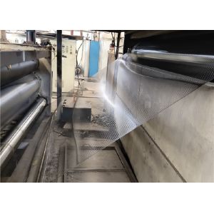 China Roadbed Reinforcement 300gsm Uniaxial Plastic Geogrid 22Kn/M wholesale