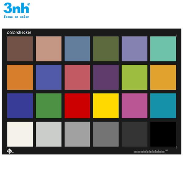 Video Camera Color Resolution Test Chart , Camera Calibration Software 24 Color