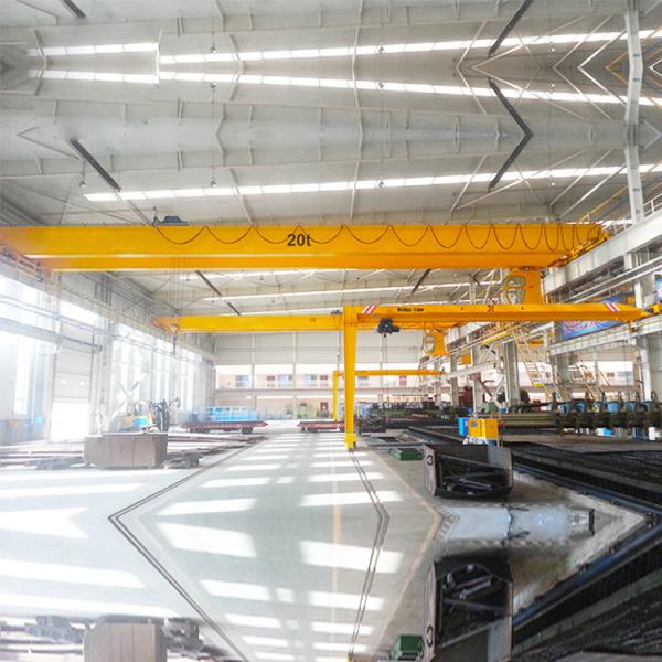 Quality 3-250T European Type Double Beam Overhead Crane Level A3-A7 Remote Control for sale
