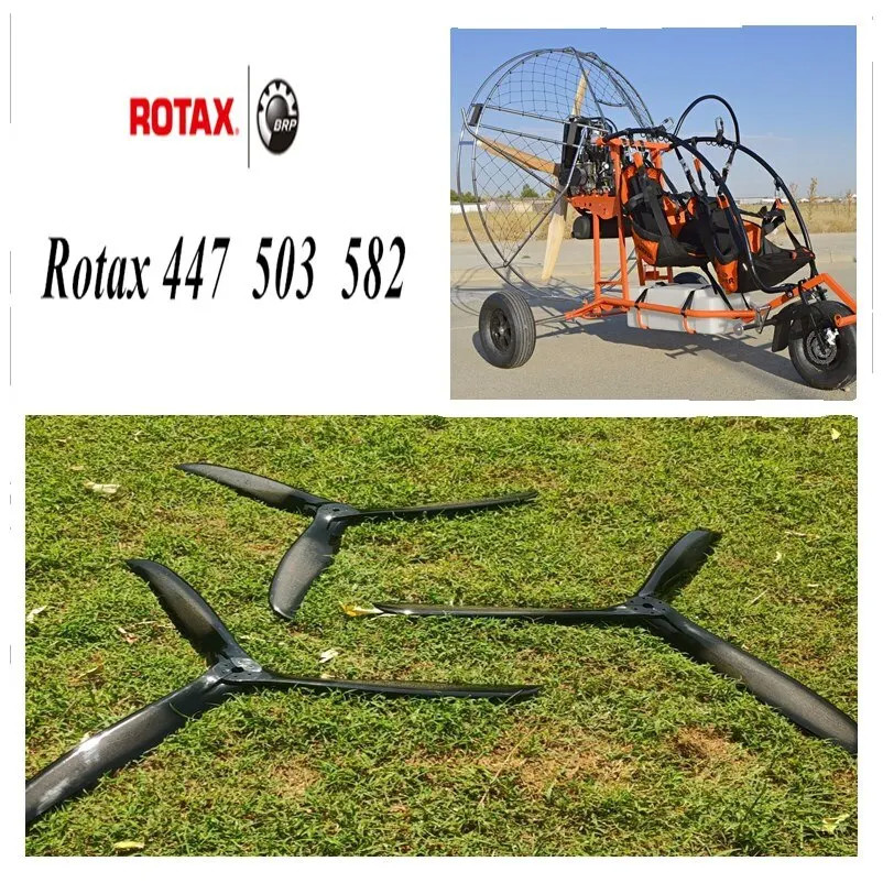 Rotax 447 503 582 Carbon propeller custom for ultralight aircraft carbon fiber airplane propeller 150cm 160cm