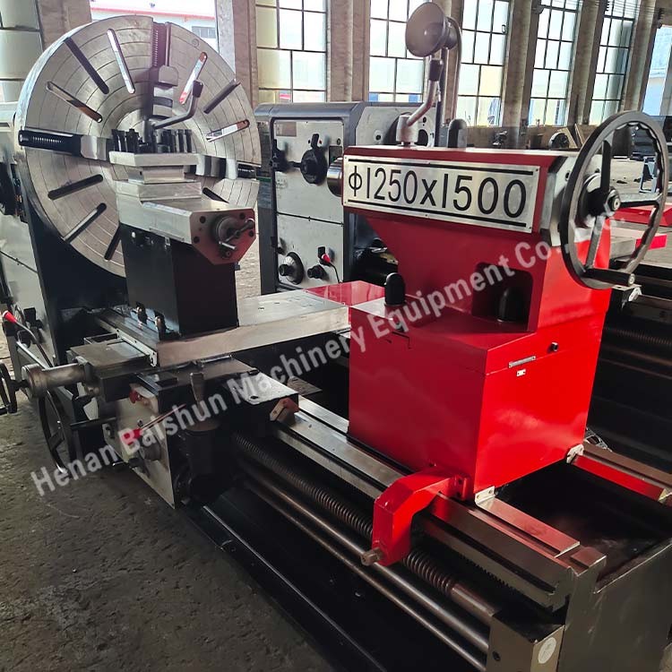 CW61125 Big Bore Heavy Duty Turning Lathe Machine Price Horizontal Lathe Machine