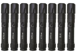 China Eight Waveband Forensic Flashlight Single Lens Output 170mm*32mm*25mm Measurement wholesale