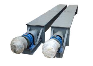 China Iron Ore Pellets U Screw Feeder Conveyor Adjustable Speed Large Capacity 6M Length wholesale
