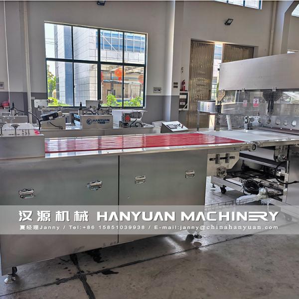 Double Layer Cereal Protein Bar Ultrasonic Cutting Production Line