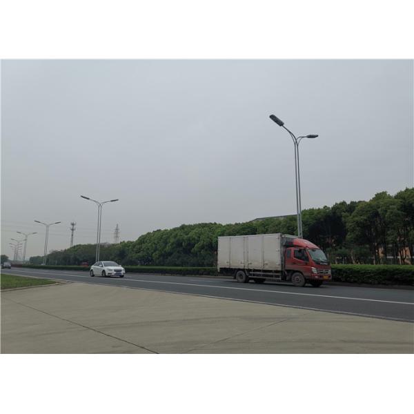 Steel Round Conical Street Light Poles , Garden Lamp Pole Q345 RAL - Painted