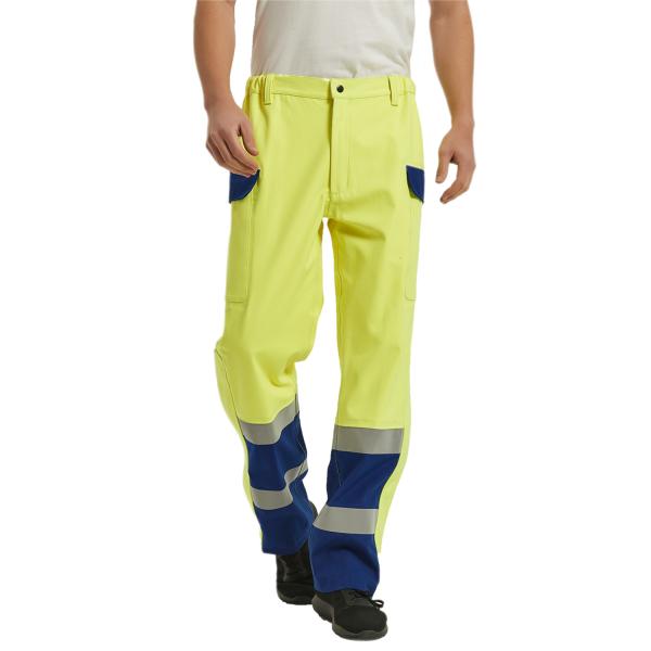 Quality Three Layer Laminated Flame Resistant Arc Protection Rain Gear Work Pants For Electric Work Environment for sale
