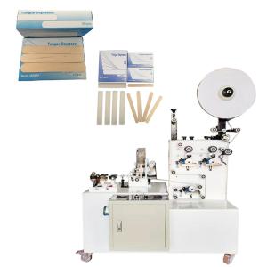 High Speed Toothpick Packing Machine Intact Tongue Depressor Machine