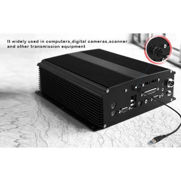 Data Transfer USB Twist Lock Type Waterproof Panel Mount Connector
