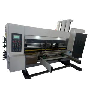 Cardboard Flexo Printing And Die Cutting Machine Low Noise