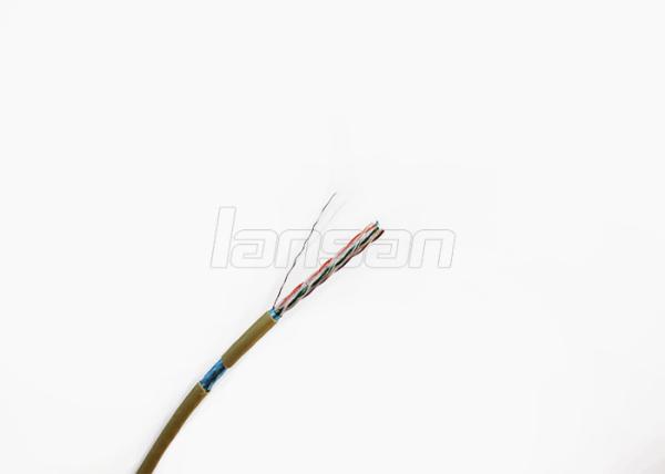 Quality 24 AWG CCA Cat6 FTP Patch Cable Color Customized Ethernet Cable for sale