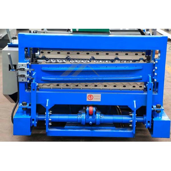 Blue Full Automatic Roll Forming Machine For IBR Sheet And Corrugated Sheet