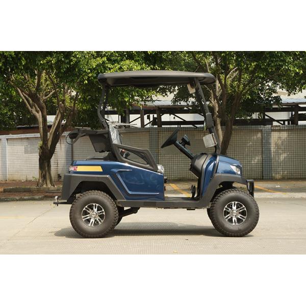 Four Wheels 2 Passengers Electric Golf Buggy 48V Battery Powered