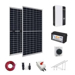 China Portable Solar Power Storage System AC Outlet Battery Pack Power Station wholesale