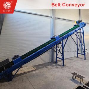 Flexible Conveyor Belt Curve For Powder And Granular Material Transportation