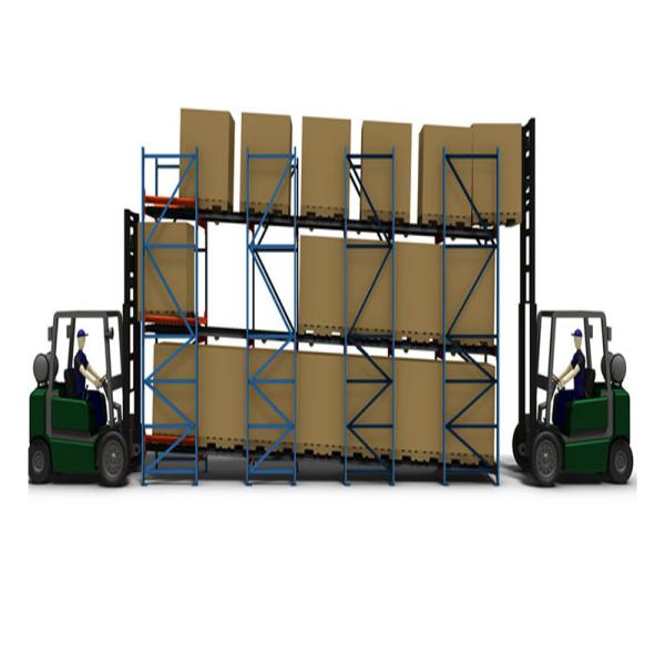 Stainless Steel Metal Gravity Flow Pallet Rack Width 2300-3500mm High Strength