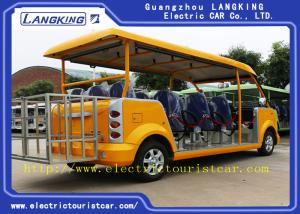 China Playground Electric Tourist Car Gasoline Small Shuttle Bus With Roof Windshield wholesale