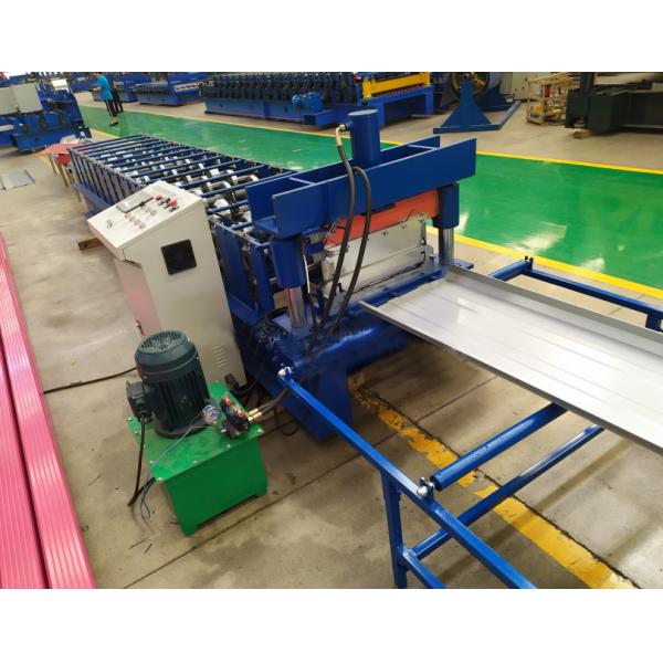 Self Lock Standing Seam Roll Forming Machine For Color Steel Roofing Sheet