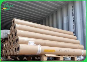China 60g - 80g Large Format Plotter Paper Roll For Garment Plotter Machine on sale