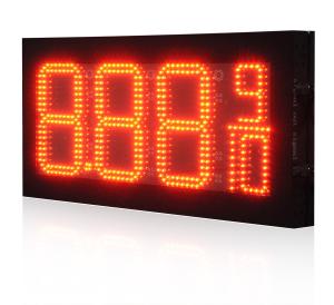 China 8&quot; -32&quot; Digit Height Led Gas Station Signs With RF Remote Control for Service Station wholesale