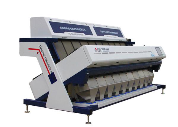 Quality 10 Chute RGB CCD Rice Color sorter Machine Multifunctional Long Service Life for sale
